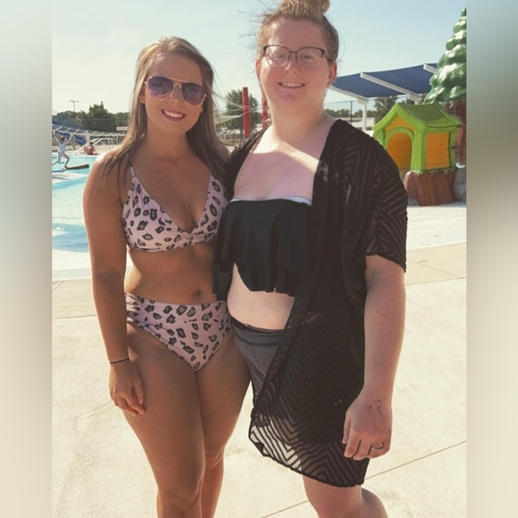 2/$10 Cheetah Swimsuit - Picture 1 of 6